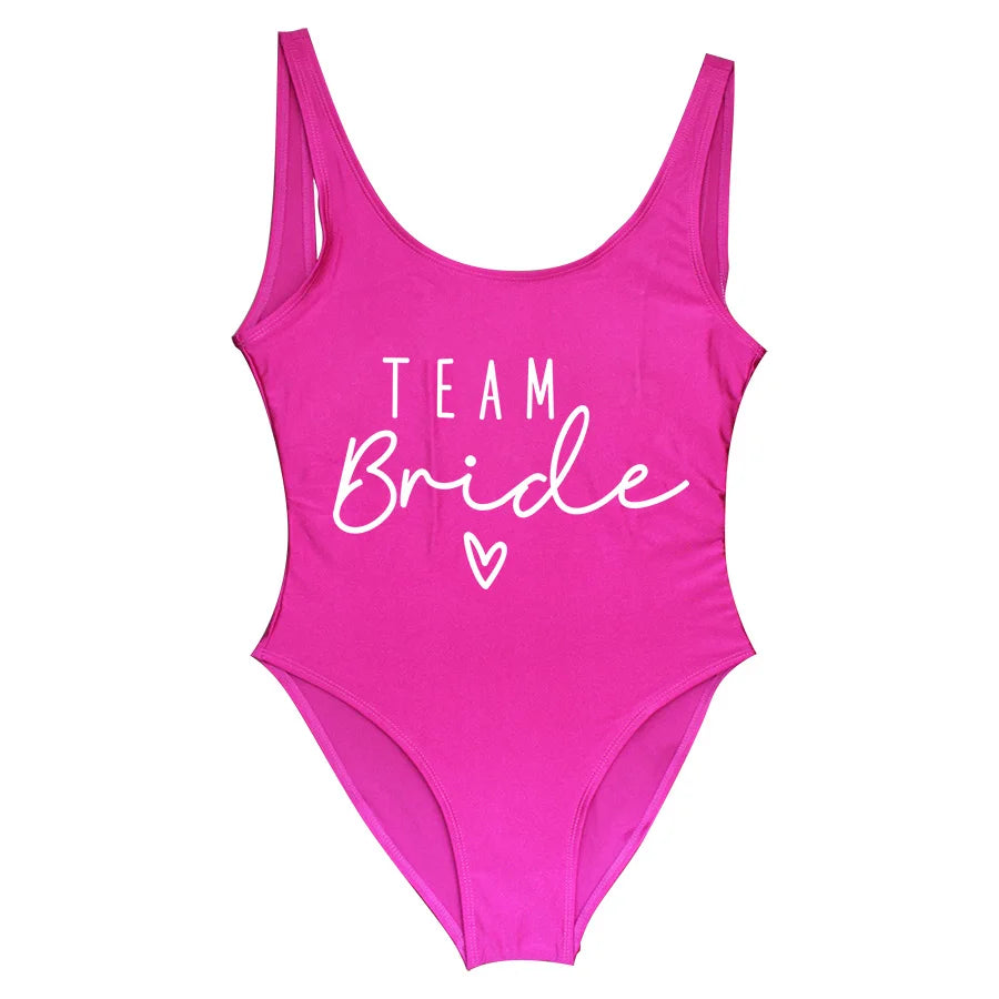 Maillot de bain EVJF Team Bride