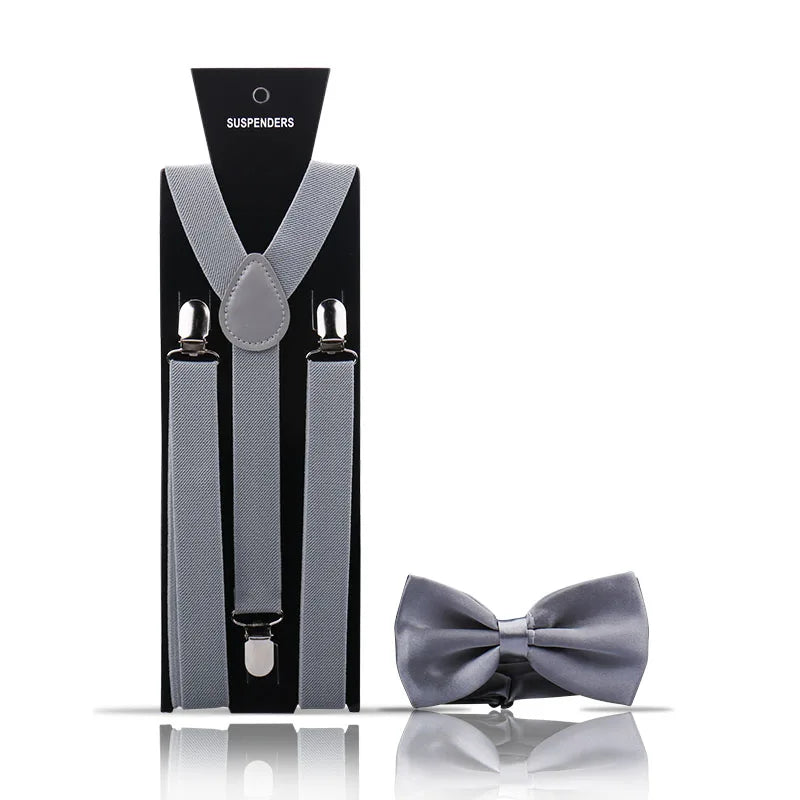 Ensemble bretelles et nœud papillon mariage — vue 20