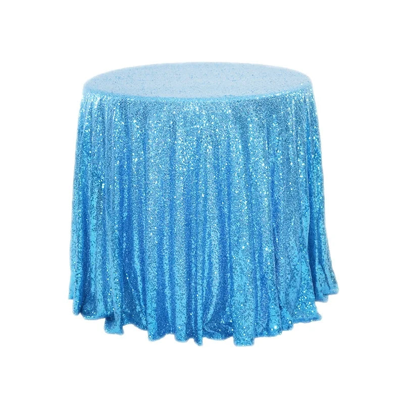 Nappe Ronde à Sequins Mariage — vue 18