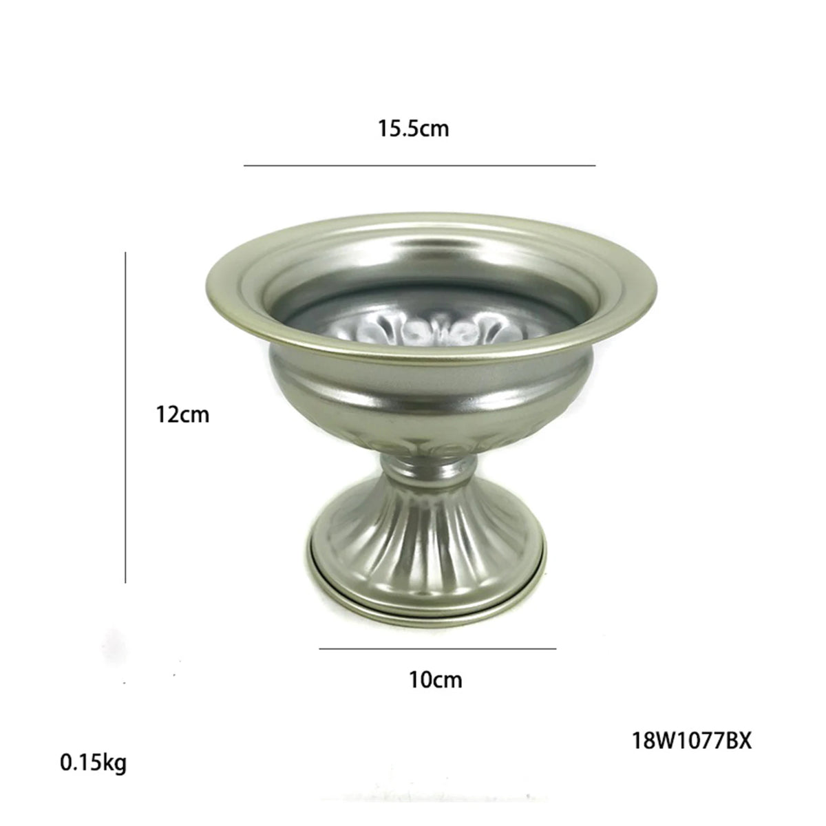Vase Photophore Métal Mariage