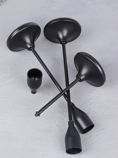 Bougeoir mariage lot de 3 chandeliers hauteurs graduées