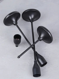 Bougeoir mariage lot de 3 chandeliers hauteurs graduées — vue 5