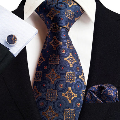 Cravate Mariage Homme et Pochette Assortie