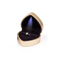 Écrin bague cœur lumineux LED — vue 7