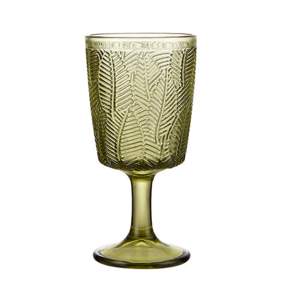 Verre à Vin Mariage Vintage Vert — vue 7