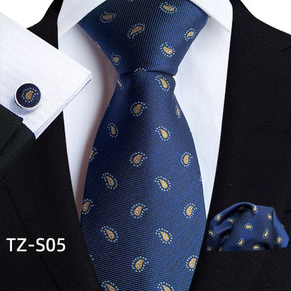 Cravate Mariage Homme et Pochette Assortie