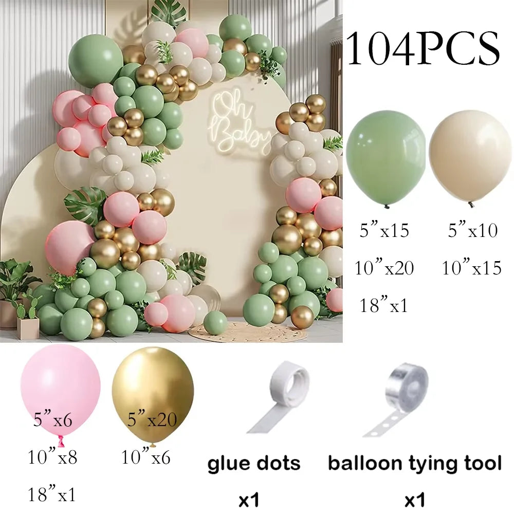 Arche ballon mariage guirlande 17 coloris au choix