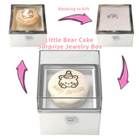 Écrin bague ourson rotatif bougies — vue 4