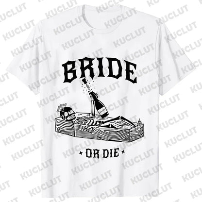 T-shirt EVJF Halloween Bride or Die