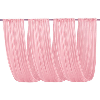 Voilage Arche Mariage Mousseline 12 Coloris