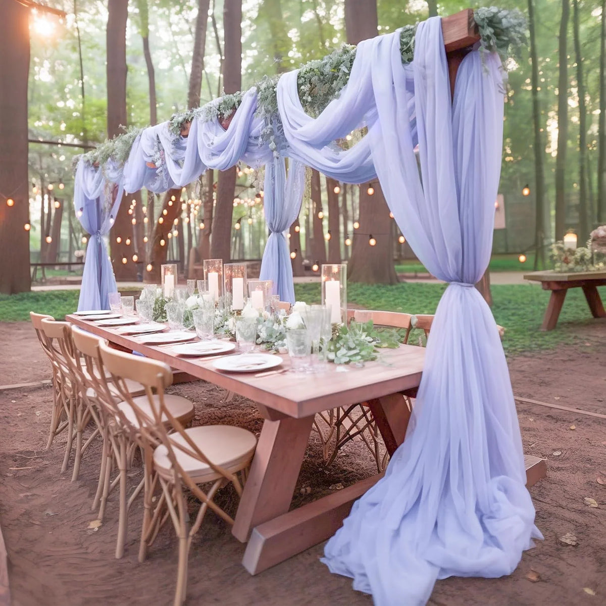 Tissu Arche Mariage Voile Cérémonie