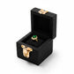 Boîte Alliance Cuir Luxe Doré