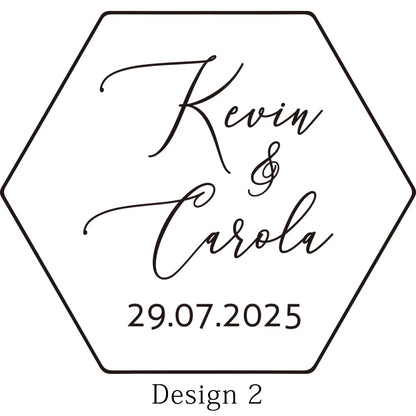 Boîte alliance hexagonale bois et acrylique — vue 14