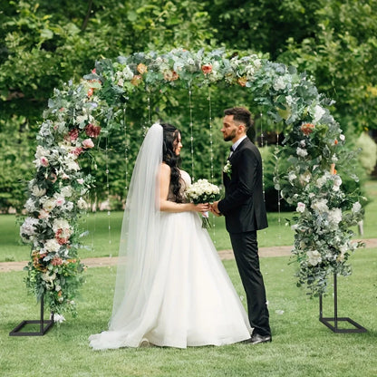 Arche mariage jardin métal 2 formats