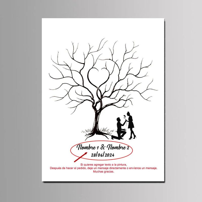 Arbre à Empreintes Original Mariage — vue 8