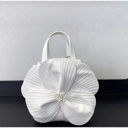 Sac à Main Fleuri Mariée