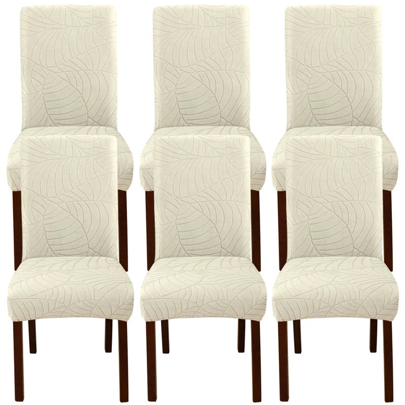 Housse de Chaise Mariage Extensible Jacquard