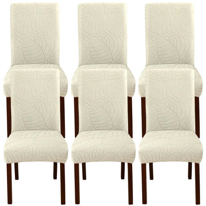 Housse de Chaise Mariage Extensible Jacquard