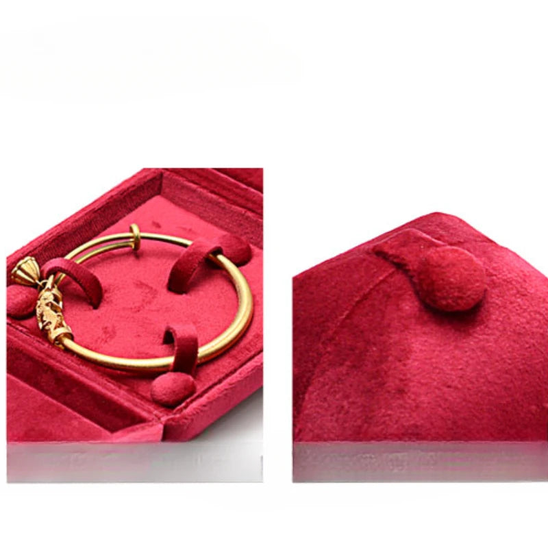Écrin bague fiançailles en velours — vue 6