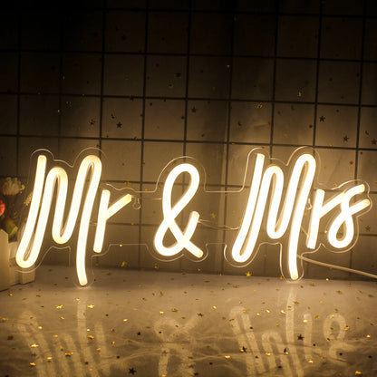 Néon Mariage LED Mots d'Amour — vue 12