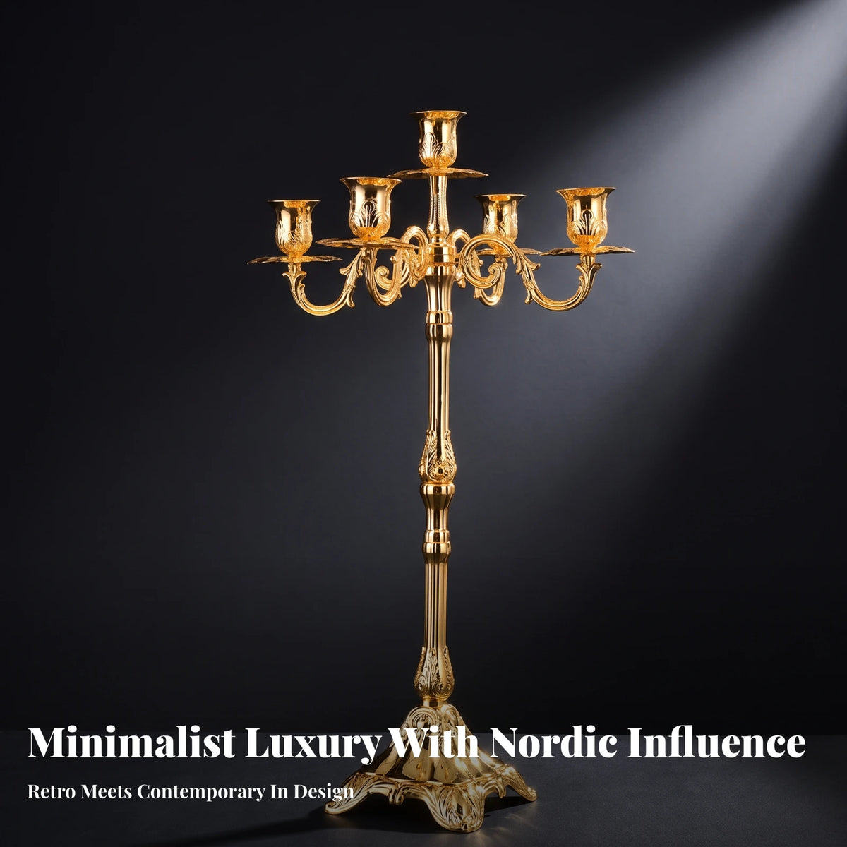Grand Chandelier Mariage Vintage