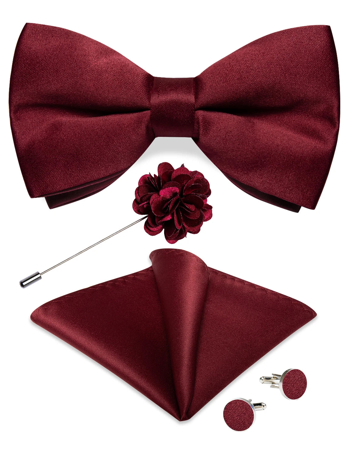 Nœud papillon mariage homme 4 pièces — vue 20