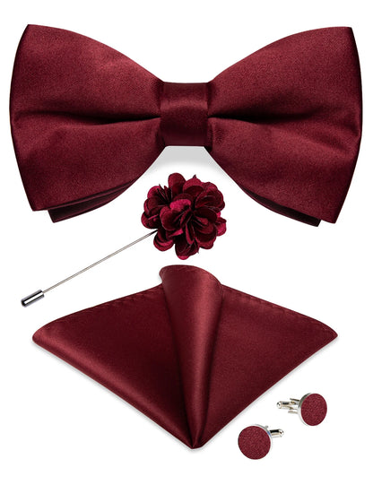 Nœud papillon mariage homme 4 pièces — vue 20