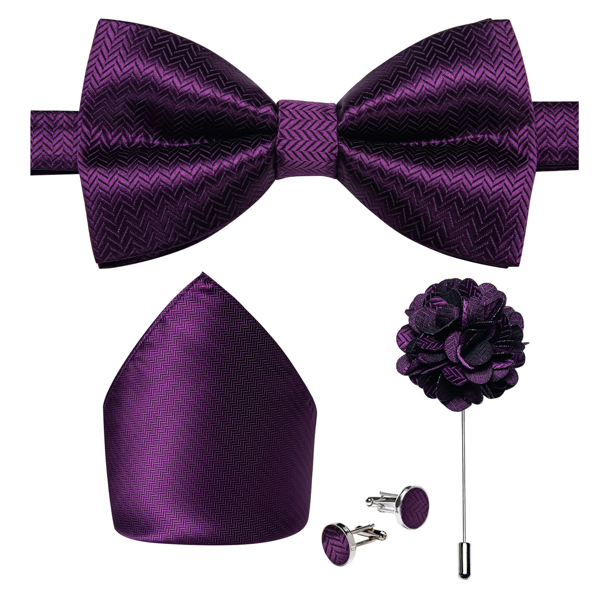 Nœud papillon mariage homme 4 pièces — vue 46