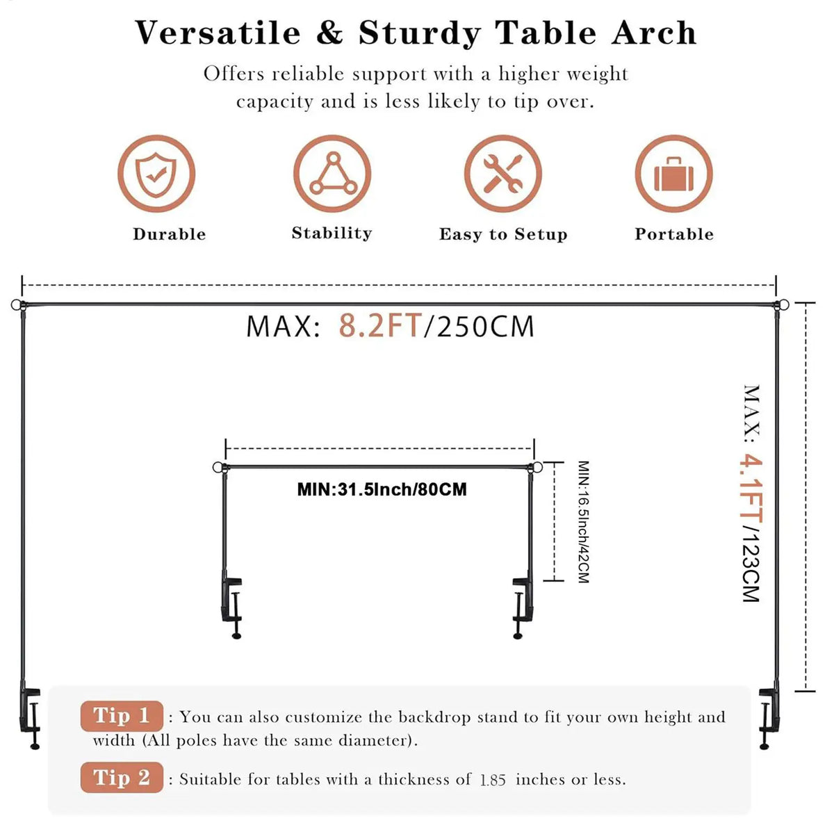 Arche de Table Mariage