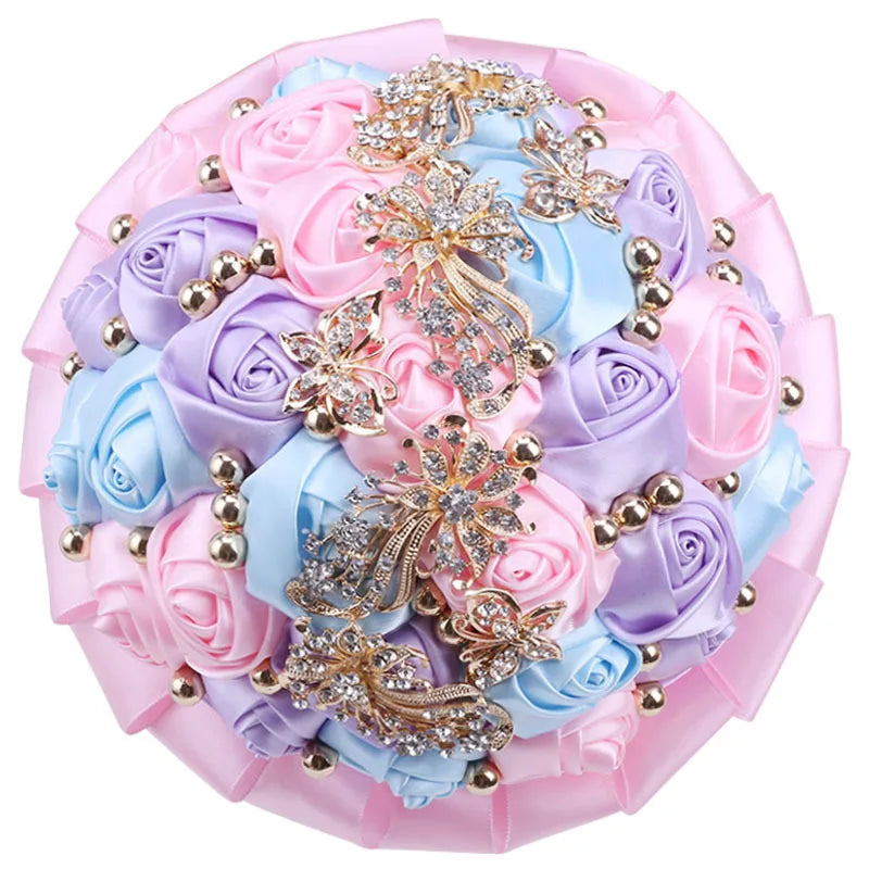 Bouquet de Mariée Broche Perles