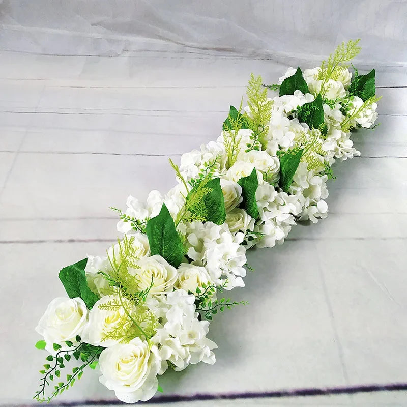 Rangée Florale Arche Mariage 50 cm — vue 2