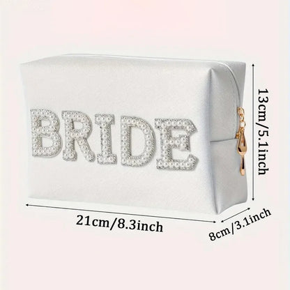 Trousse de Toilette Mariage Perlée