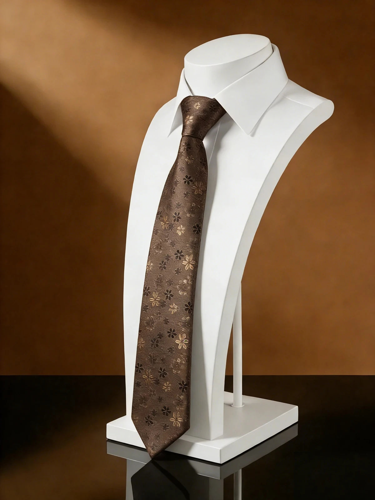 Coffret Cravate Mariage Homme Fleuri