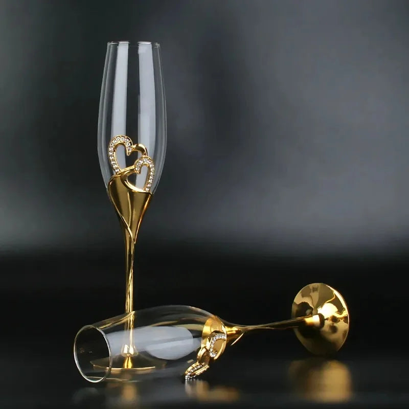 Verres à Vin en Cristal Mariage