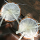Porte alliance cerceau tulle et perles