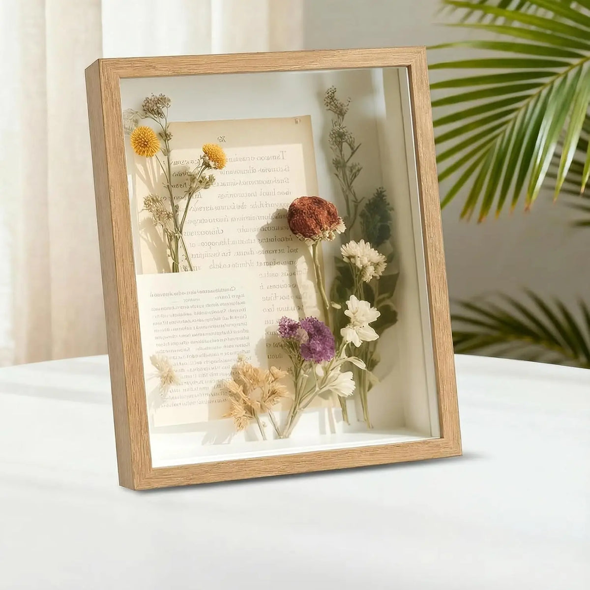 Cadre Vitrine Souvenir Mariage Duo