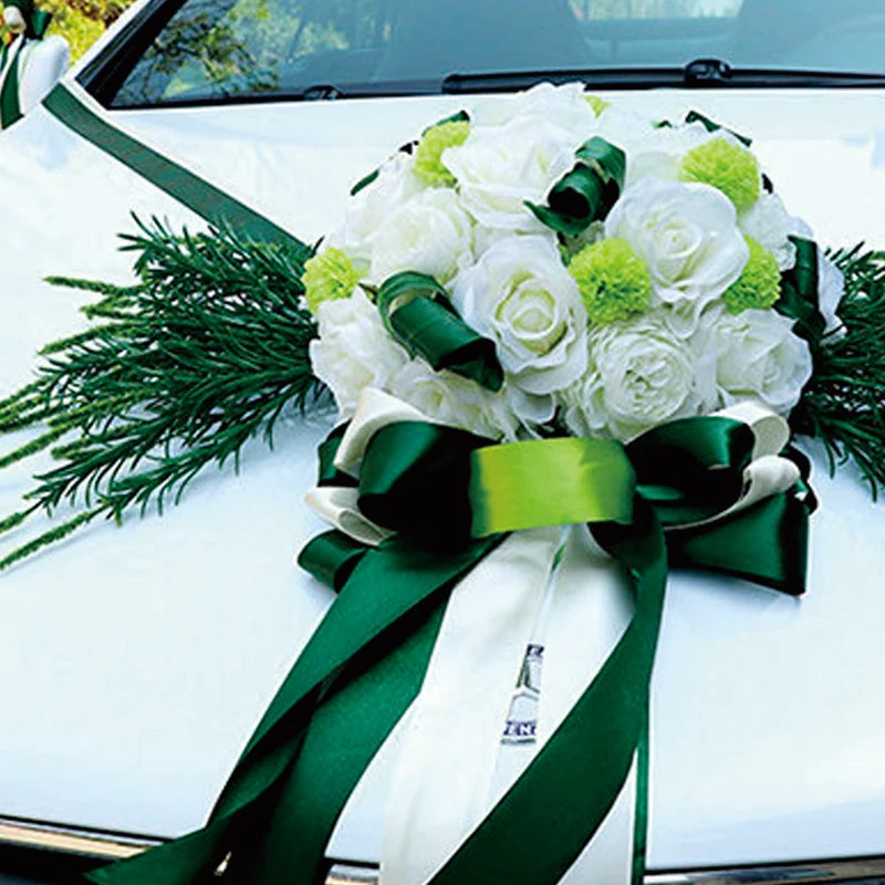 Kit Décoration Voiture Mariage Complet — vue 5