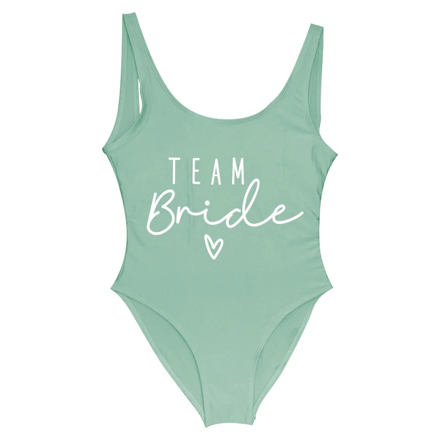 Maillot de bain EVJF Team Bride