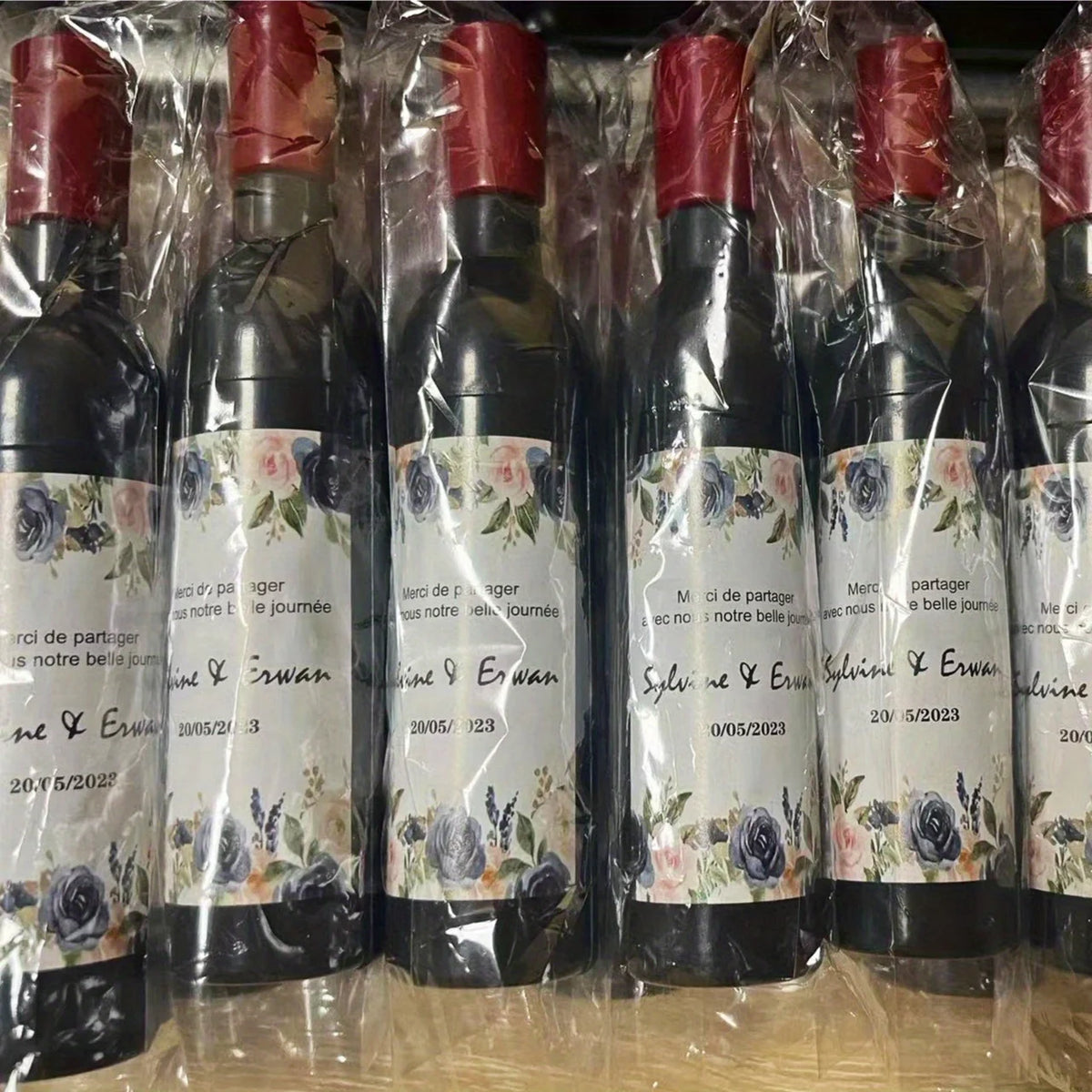 Tire-bouchon décapsuleur aimanté mariage — vue 5