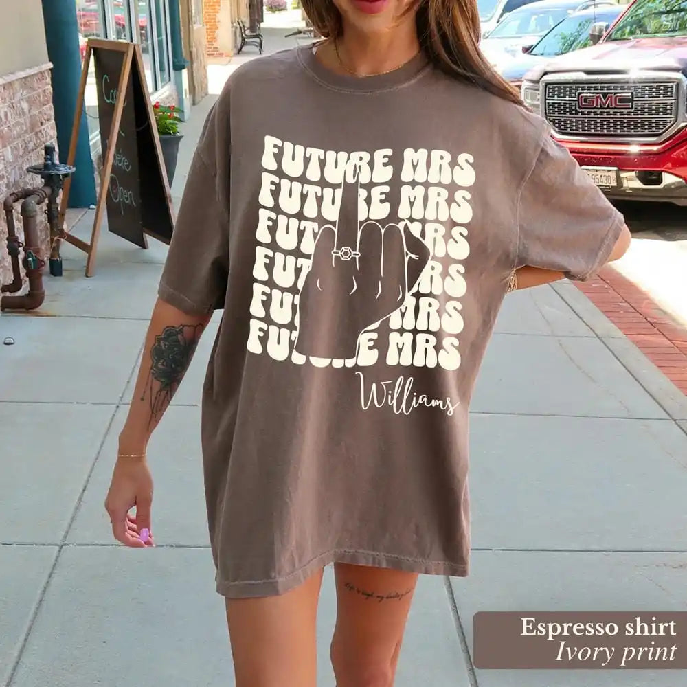 T-shirt EVJF Personnalisé Future Mrs