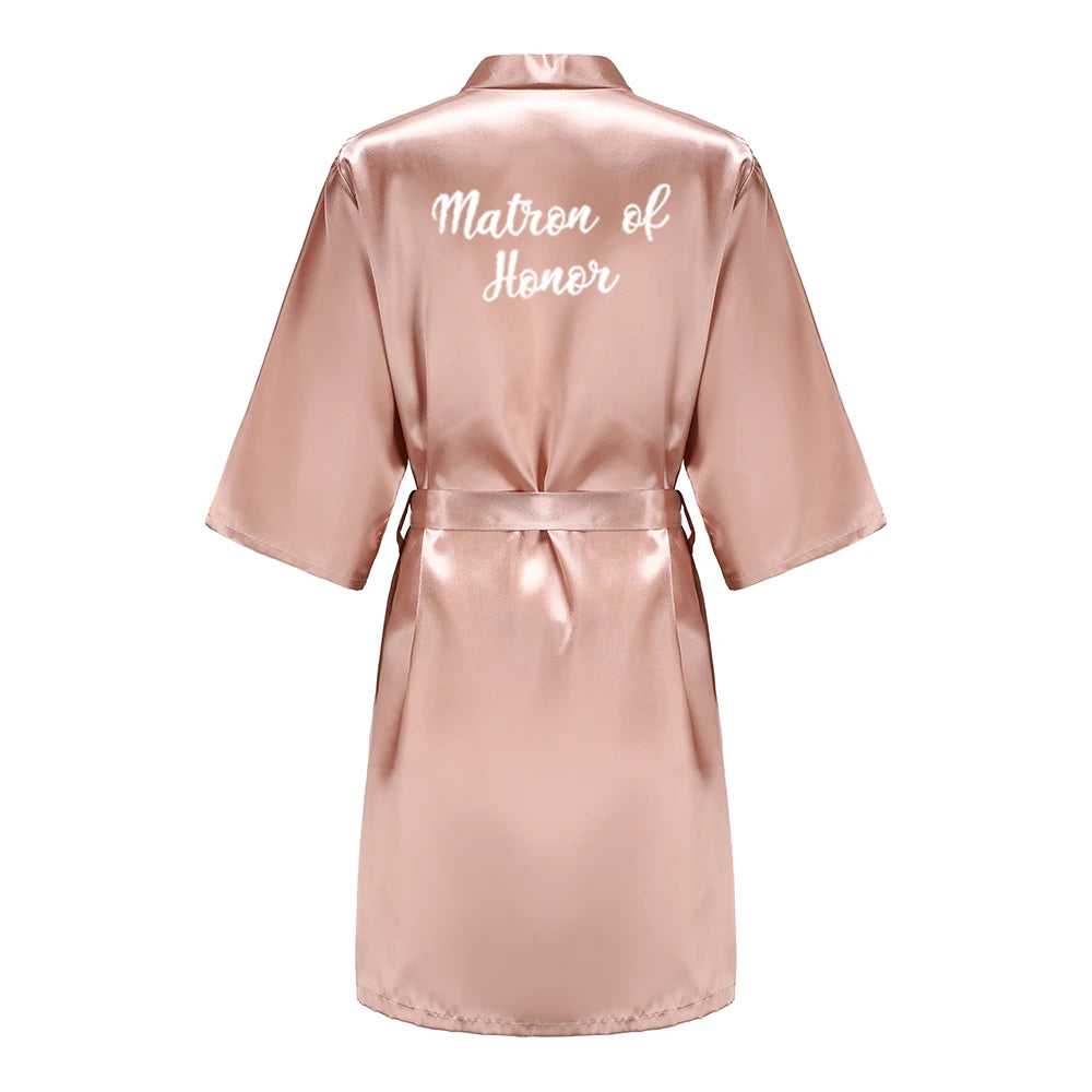 Kimono Satin Cortège de la Mariée — vue 11