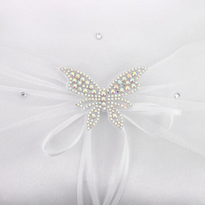 Coussin Alliance Satin Strass Chic — vue 3