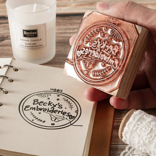 Tampon Mariage en Bois