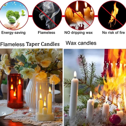 Bougie Lanterne LED Mariage