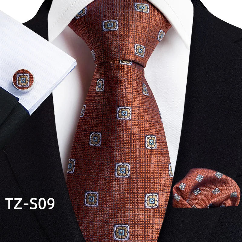 Cravate Mariage Homme et Pochette Assortie
