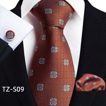 Cravate Mariage Homme et Pochette Assortie