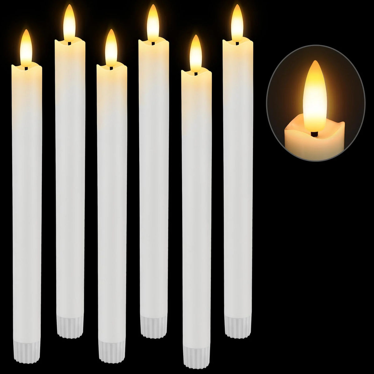 Bougies LED à Tige Mariage