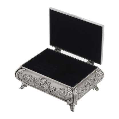 Boîte Alliance Mariage Vintage Fleurie