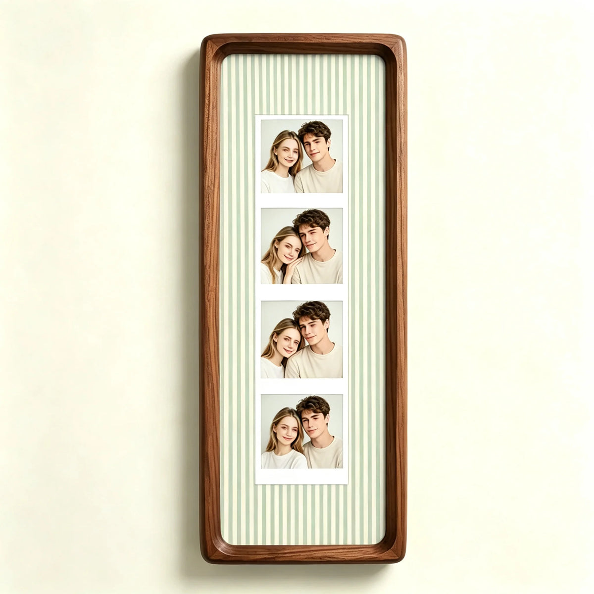 Cadre Photo Mariage Photobooth en Noyer — vue 22