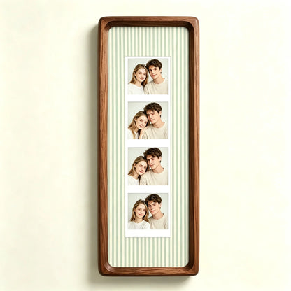 Cadre Photo Mariage Photobooth en Noyer — vue 22